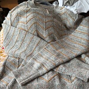 Free People Zig Zag Sweater